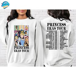 Princess Eras Tour Shirt, Disney Trip Shirt, Disney Princess Tour, Disney Girl Trip, Disney Womens Shirt, Mickey Eras To