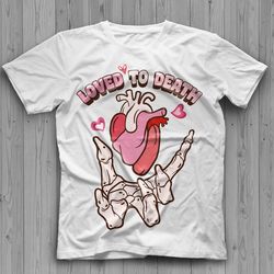 Skeleton Valentines Shirt, Anatomy Heart PNG, Valentine Hearts Shirt, St Valentine Skeleton, Heart Valentine Shirt