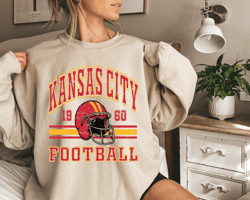 Kansas City Retro Style Sweatshirt Crewneck, Vintage Style Kansas City Fan Gift, Kansas City Cheifs Sweatshirt, Kansas