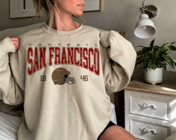 San Francisco Sweatshirt, 49ers Shirt, The Niners Shirt, San Francisco Football Vintage Style Sweatshirt, San Francisco