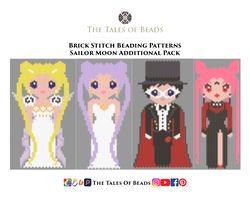 Brick Stitch Beading Pattern Sailor Moon Additional Pack