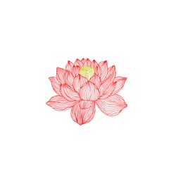 Lotus Embroidery Designs, Lotus,, Machine Embroidery Files, Digital Download