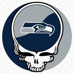 Seattle Seahawks Skull Svg, Nfl svg, Football svg file, Football logo,Nfl fabric, Nfl football