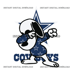 Cowboys Snoopy Svg,Nfl svg, Football svg file, Football logo,Nfl fabric, Nfl football