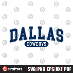 Retro Dallas Cowboys NFL Team SVG