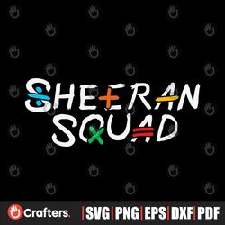 Sheeran Squad SVG Ed Sheeran Mathematics World Tour SVG File