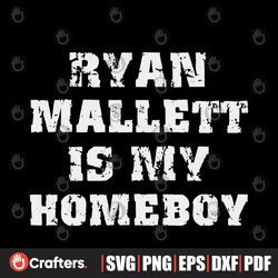 Ryan Mallett Is My Homeboy Football Player SVG Cricut File