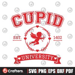 Groovy Cupid University Est 1402 SVG