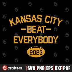 Kansas City Beat Everybody 2023 SVG