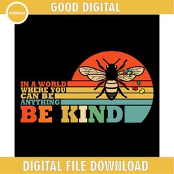Be Anything Be Kind Autism Bee Puzzle SVG
