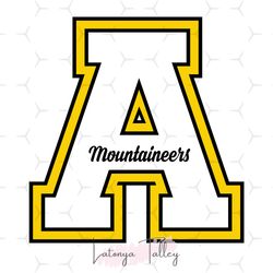 Appalachian State Mountaineers Svg, Logo Ncaa Sport Svg, Ncaa Svg, Png, Dxf, Eps Download File, Sport Svg