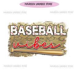 Baseball Vibes Instant Digital Download