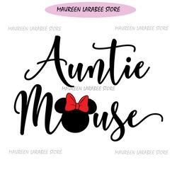 Auntie Minnie Mouse SVG