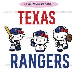 hello kitty texas rangers baseball