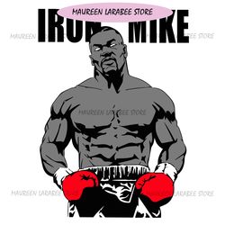Mike Tyson SVG Iron Mike Clipart