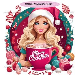 Unwrap the Laughs and Merry Crafting with Barbie Christmas PNG Your Ticket to Hilarious Holiday Fun