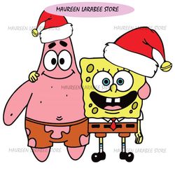 Spongebob Squarepants Christmas SVG, Christmas SVG