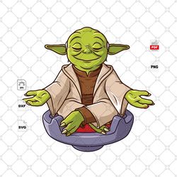 Baby Yoda Master Meditate, Baby Yoda Star Wars, Yoda Master, Sword Svg, Baby Yoda Star Wars, Baby Yoda Master Svg, Yoda,