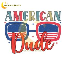 American Dude 4th Of July Glasses SVG