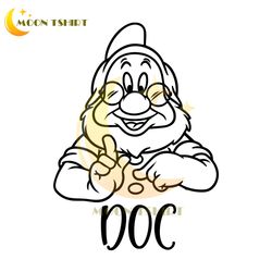 Doc The Snow White & 7 Dwarfs SVG