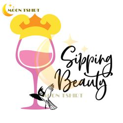 Sipping Beauty Sleeping Beauty Svg