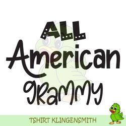 All American Grammy Patriotic Mother SVG