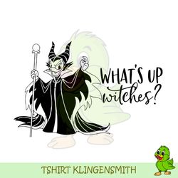 donald duck what's up witches svg