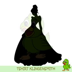 Disney Cartoon Princess Cinderella Silhouette SVG Vector