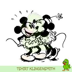 Disney Bride Groom Mickey Minnie Mouse Wedding SVG Digital File