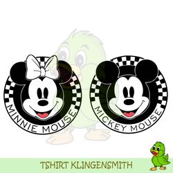 Bundle Checkered Mickey And Friends SVG