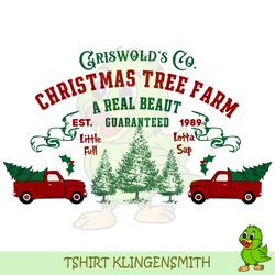 Griswold Christmas Tree Farm PNG, Christmas Movie PNG, Christmas Png, Merry Christmas Png, Digital Download