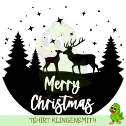Merry Christmas Svg, Png, Jpg, Dxf, Winter Scene Svg, Snowy Forest Svg, Snowy Christmas Svg, Christmas Forest Svg
