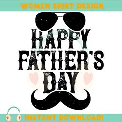 Happy Fathers Day Glasses Svg