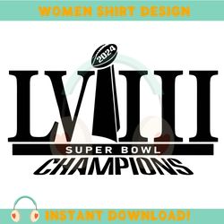 Super Bowl LVIII 2024 Svg