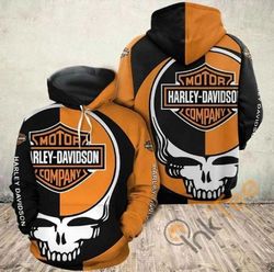 Harley Davidson Hoodie Design 3D Full Printed Sizes S - 5XL - ZA112013