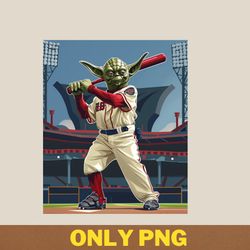 Yoda Vs Cleveland Indians Alderaan Aim PNG, Yoda PNG, Cleveland Indians Digital Png Files