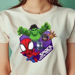 Kids Marvel Spidey And His Amazing Friends Boys PNG, Hulk PNG, She Hulk Digital Png Files