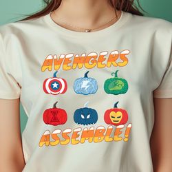 Marvel Avengers Assemble Pumpkin Heroes Halloween PNG, Hulk PNG, She Hulk Digital Png Files