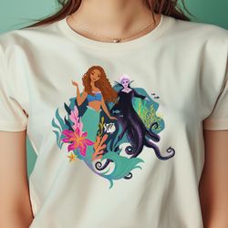 Disney The Little Mermaid Ariel, Flounder And Ursula PNG, The Little Mermaid PNG, under the sea Digital Png Files