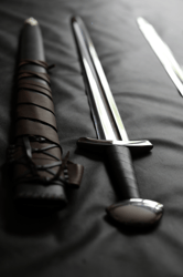 Forged Fury: Battle-Ready Slavic Sword
