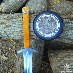 A Viking Saga – Serpent-Breath Unveiled with Leather Armor Crafting Legends: Serpent-Breath Sword from The Last Kingdo