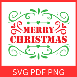 Merry Christmas Svg, Christmas SVG, Happy Holidays SVG, Winter SVG, Merry Christmas Saying Svg, Christmas Clip Art