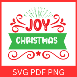 Joy Christmas Svg, Christmas SVG, Joy SVG, Merry Christmas SVG, Holiday Svg, Christmas Design, Christmas Joy Cut file