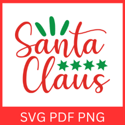 Santa Claus SVG, Santa Design, Merry Christmas Svg, Christmas Svg Designs, Holiday Svg, Christmas Holiday SVG