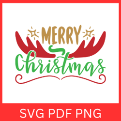Merry Christmas Svg, Christmas Design, Happy Holidays SVG, Winter SVG, Merry Christmas Saying, Christmas Clip Art