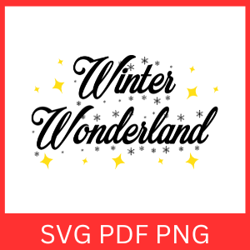 Winter Wonderland SVG, Winter SVG, Christmas SVG, Holiday Svg, Let it Snow Svg, Merry Christmas Svg, Wonder land Svg