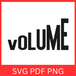 Volume SVG, Volume Control Svg, Sound Icon Svg, Music Vector Svg, Audio Controls Svg, Loud Svg, Volume Levels Svg