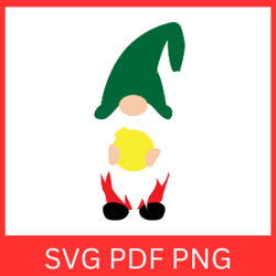 Cute Green Gnome, Christmas Svg, Gnomies Svg, Gnomy Svg, Cute Gnome Svg, Christmas Gnomy, Gnome Svg Design