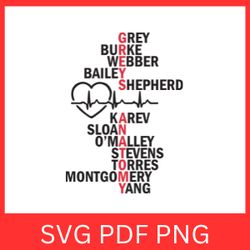 Grey's Anatomy SVG, Grey's Svg, Anatomy Svg, Grey's Svg, Tv Show Svg, Hospital Svg, Grey's Anatomy Meaning SVG Design