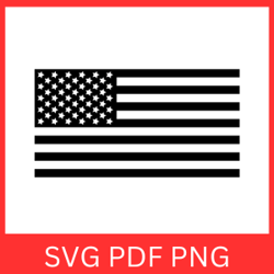 American Flag Svg For Cricut and Silhouette, USA Flag Cut File, American Flag Svg, Patriotic Flag Svg